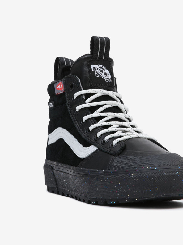 Vans Fekete női bőr bokacipő VANS UA SK8-Hi Mte-2