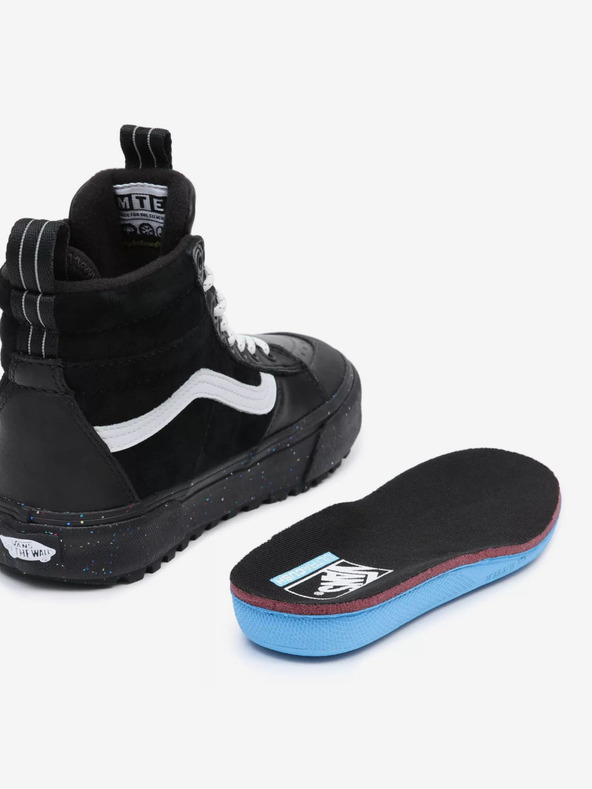 Vans Fekete női bőr bokacipő VANS UA SK8-Hi Mte-2