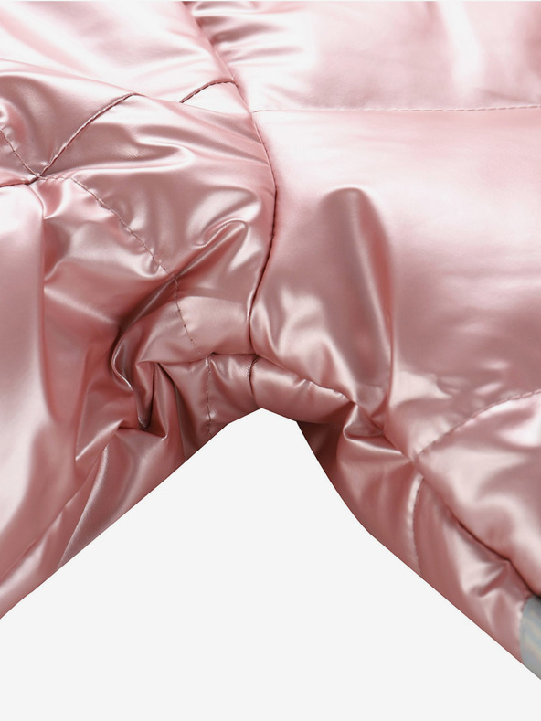 NAX NAX FEREGO szürke és rózsaszín lánykabát