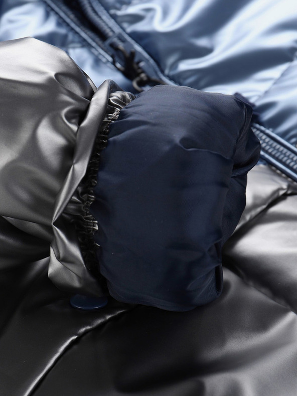 NAX NAX FEREGO szürke és kék színű lánykabát