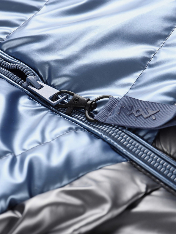 NAX NAX FEREGO szürke és kék színű lánykabát