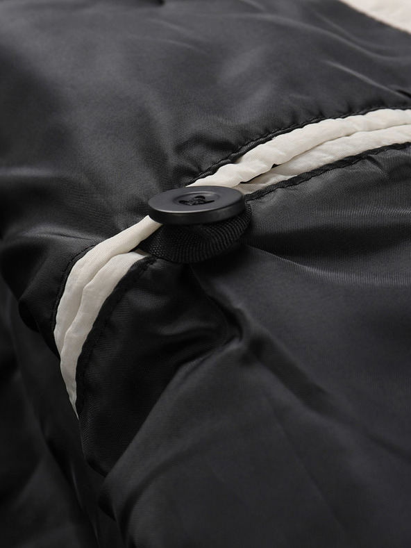 NAX NAX MOREF krémszínű férfi télikabát