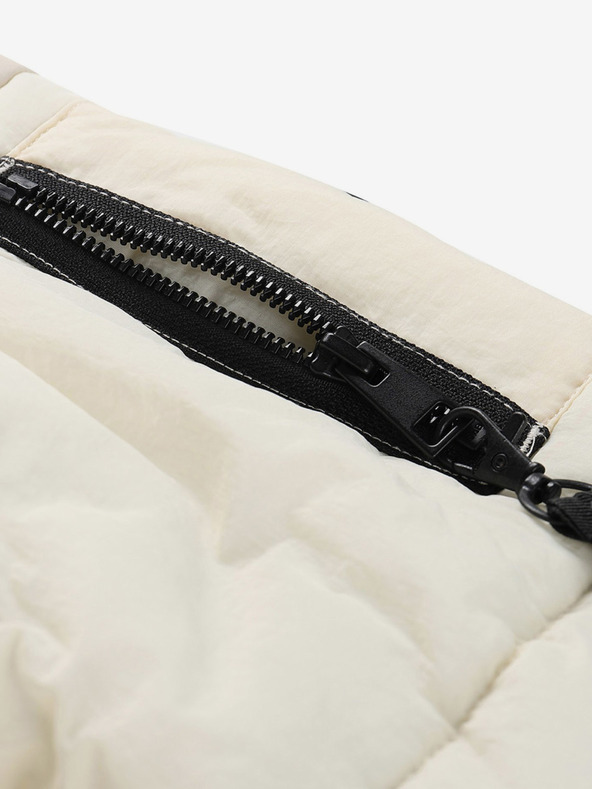 NAX NAX MOREF krémszínű férfi télikabát