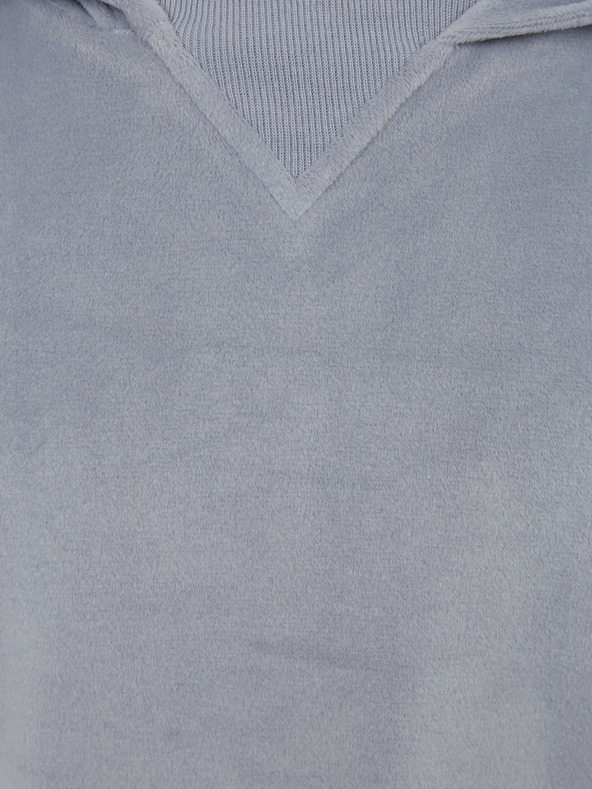 GAP Gyerek velúr pulóver kapucnival GAP