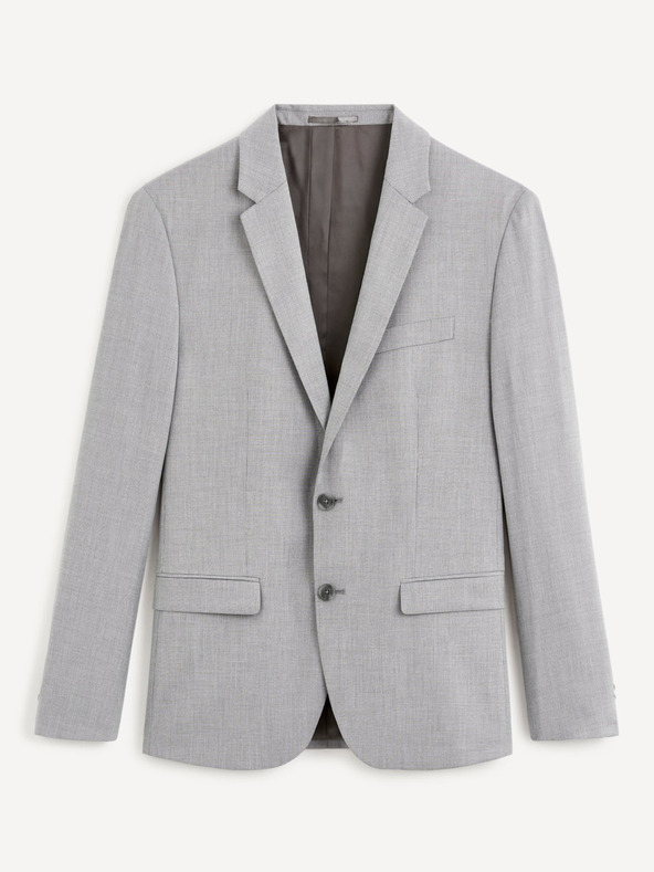 Celio Szürke férfi öltönykabát Celio Dumikro