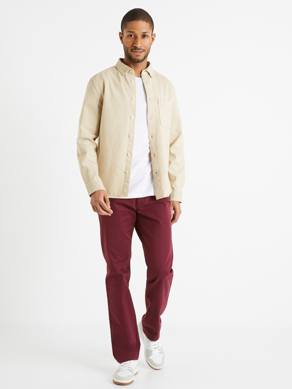 Celio Celio Daindie krémszínű férfi farmering Celio Daindie