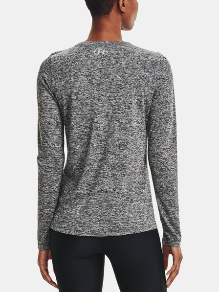 Under Armour Tech LS Crew Twist-BLK Póló