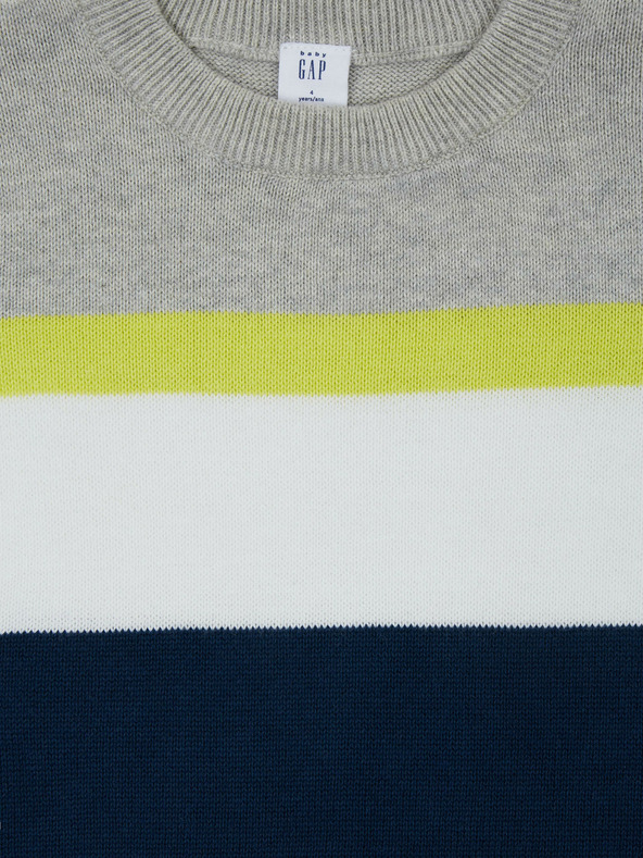 GAP Baby csíkos pulóver GAP