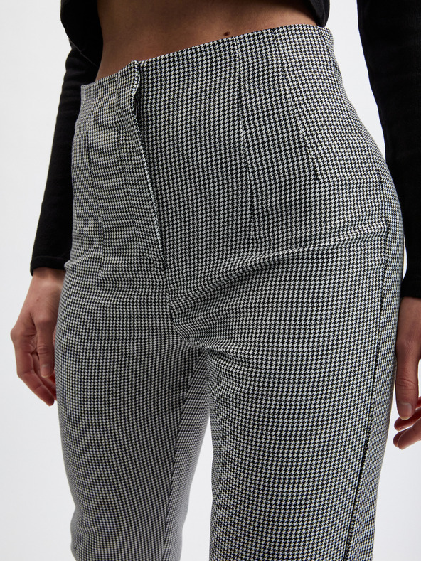 Orsay ORSAY fekete mintás női nadrág