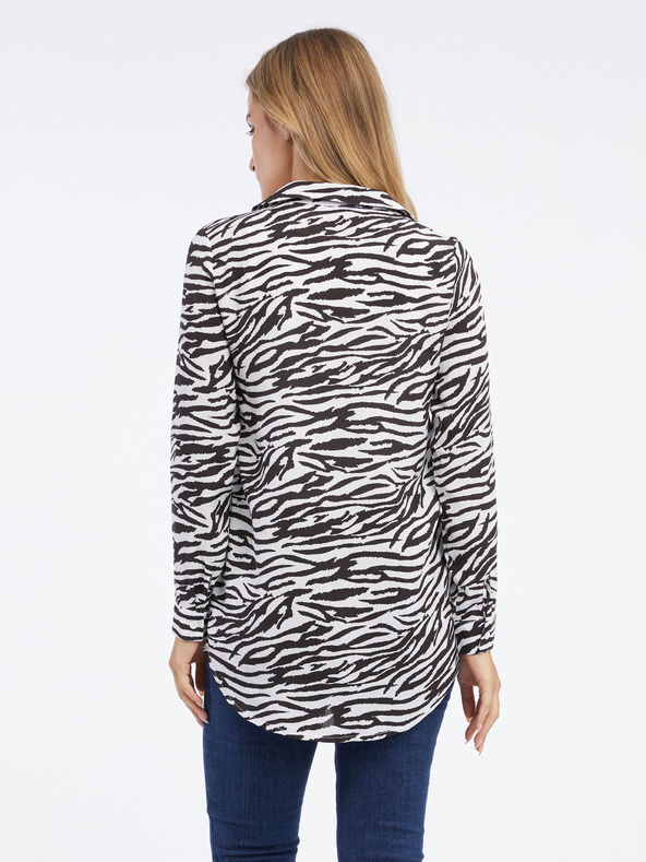 Orsay ORSAY fehér-fekete blúz