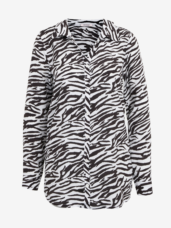 Orsay ORSAY fehér-fekete blúz