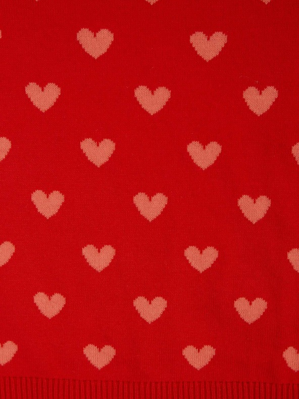 GAP Baby pulóver szív mintával GAP