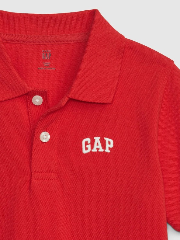 GAP Baby polo póló logóval GAP