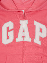 GAP Gyerek pulóver logóval és fleece béléssel GAP