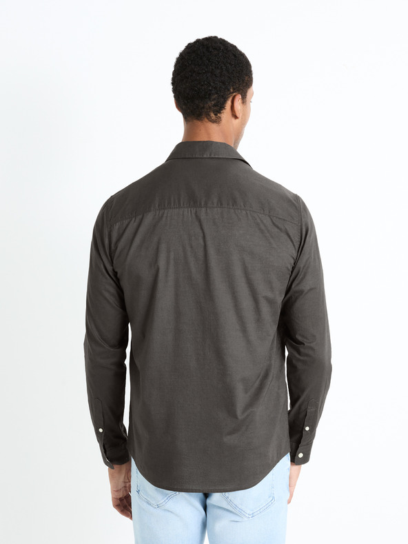 Celio Celio Fames sötétszürke férfi ing