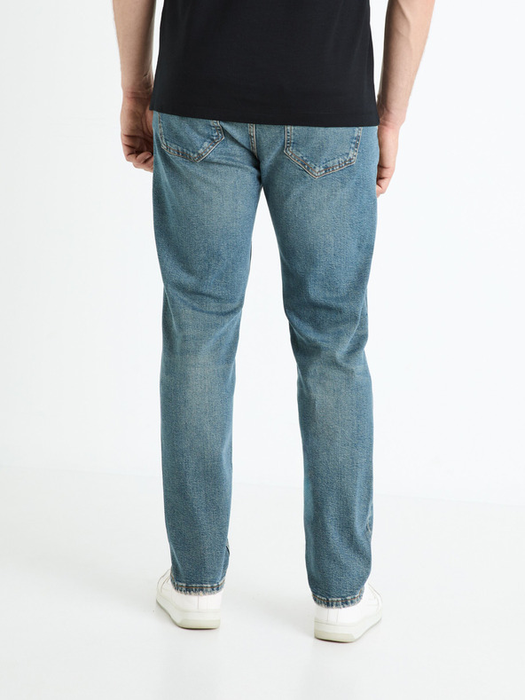 Celio Kék férfi slim fit farmer Celio Fostroy