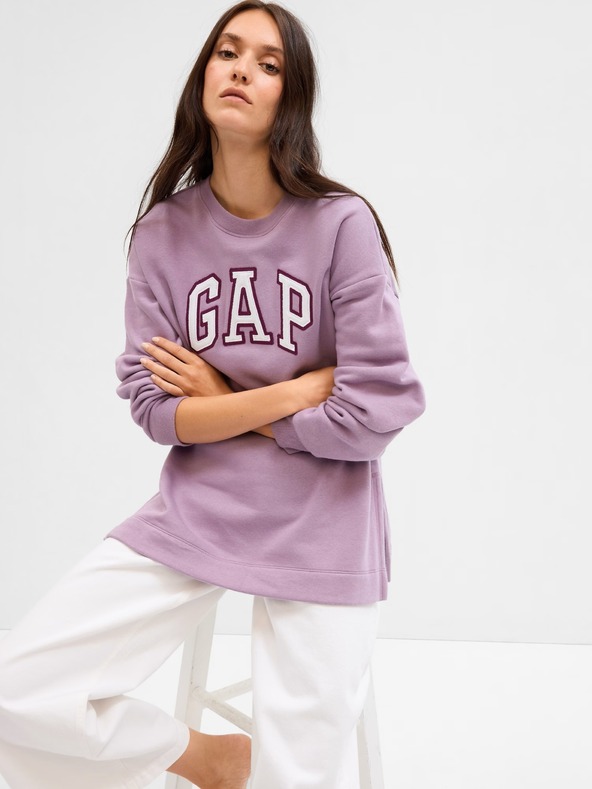 GAP Logós GAP fleece pulóver