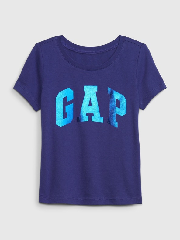 GAP Baby póló fémes logóval GAP