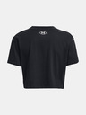 Under Armour Női póló Under Armour UA COLLEGIATE CREST CROP SS