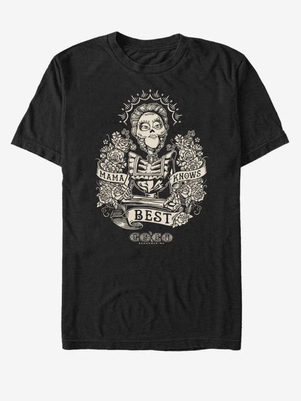 ZOOT.Fan Fekete uniszex póló nyomtatott ZOOT.Fan Mama tud Pixar