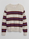 GAP Gyerek csíkos pulóver GAP