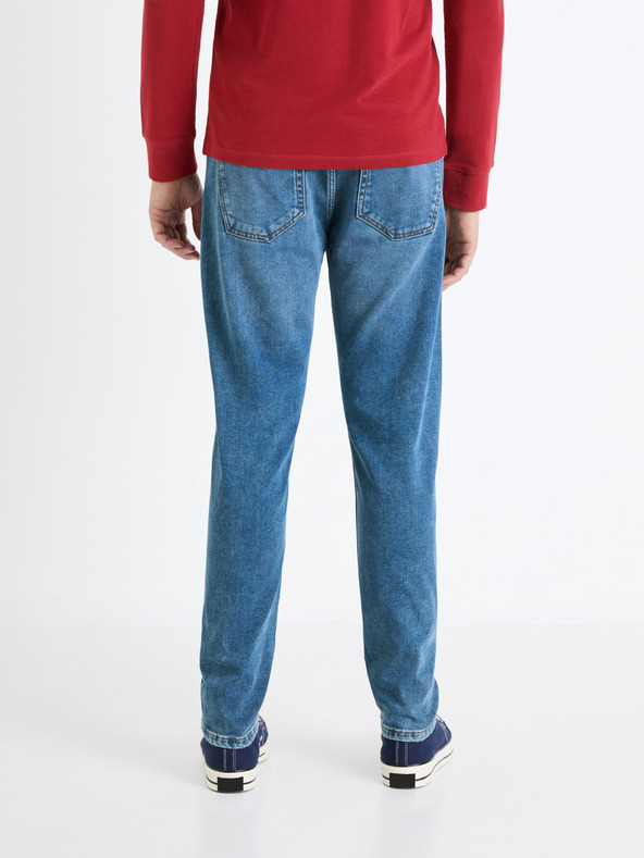 Celio Világoskék férfi slim fit farmer Celio Foactive