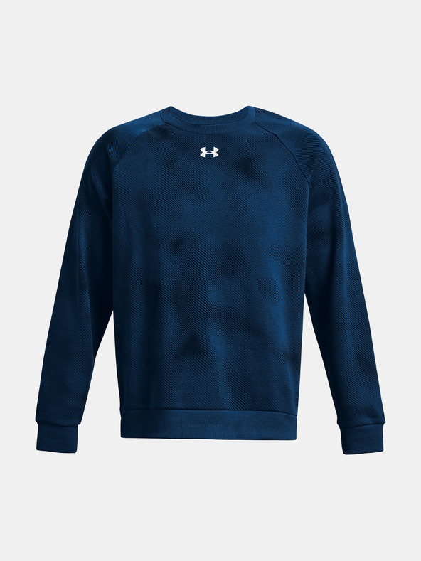 Under Armour Férfi felső Under Armour UA Rival Fleece Printed Crew