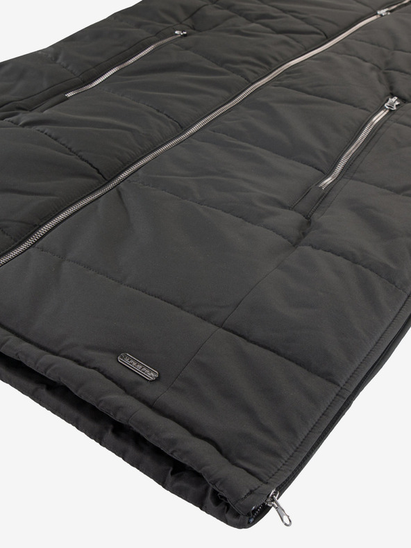 ALPINE PRO Fekete női steppelt mellény ALPINE PRO GANHA