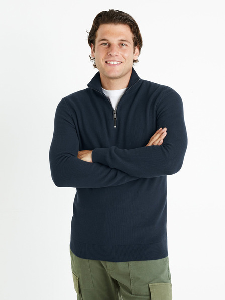 Celio Sötétkék férfi Celio Celim pulóver
