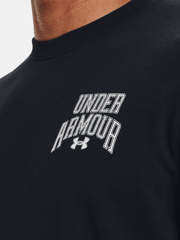 Under Armour Férfi felső Under Armour UA Rival Terry Graphic Crew