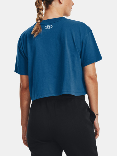 Under Armour Női póló Under Armour UA COLLEGIATE CREST CROP SS
