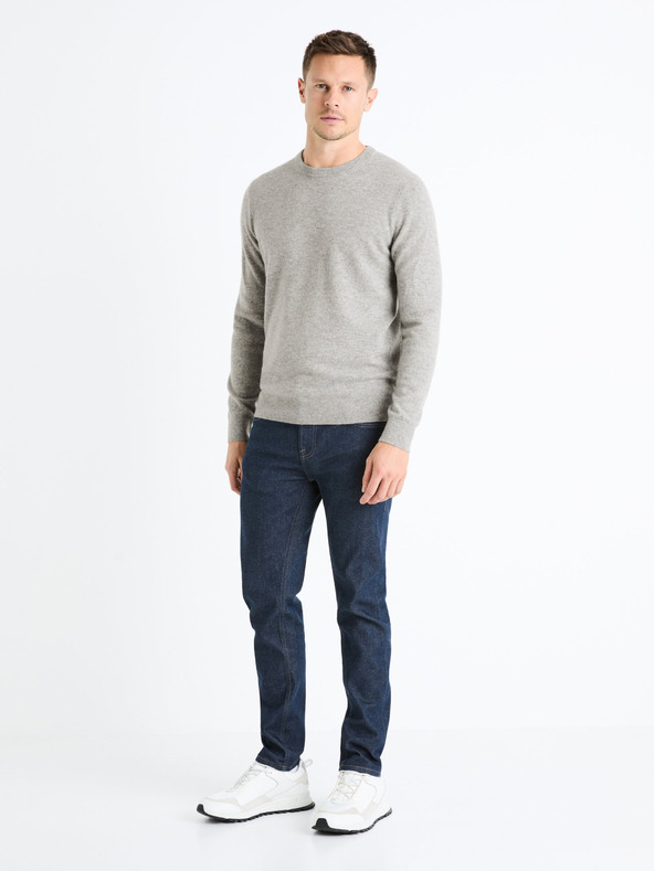 Celio Sötétkék férfi slim fit farmer Celio Fotaper