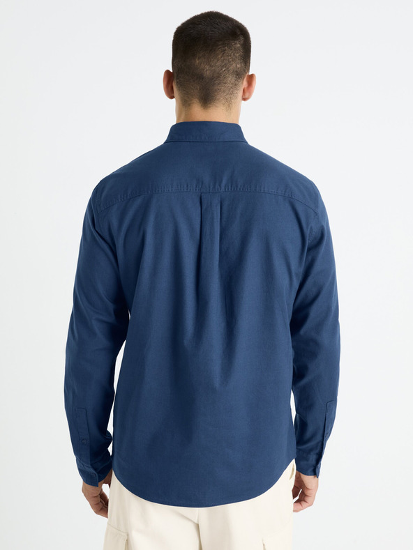 Celio Sötétkék férfi ing Celio Farobone2