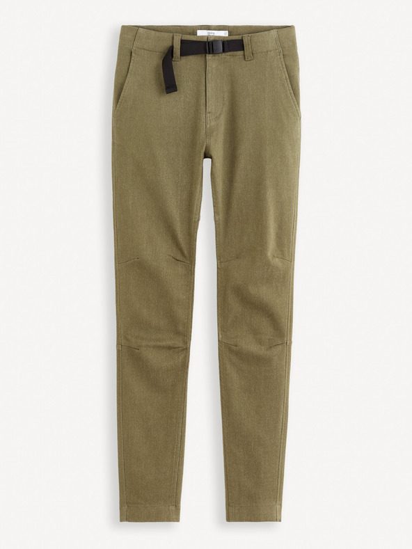 Celio Khaki színű férfi rövidnadrág Celio Fodamso