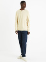 Celio Krémszínű férfi póló Celio Feplay