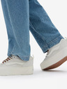 Vans Világosszürke női szarvasbőr platform tornacipő VANS Knu Stack