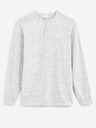 Celio Világosszürke férfi basic pulóver Celio Fepax