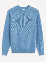 Celio Kék férfi alap pulóver Celio Febasic