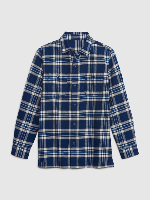 GAP Teen kockás flanel ing GAP