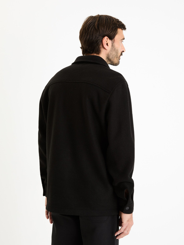 Celio Fekete férfi felsőruházati ing Celio Faliau