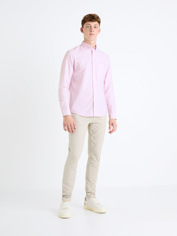 Celio Rózsaszín férfi ing Celio Daxford