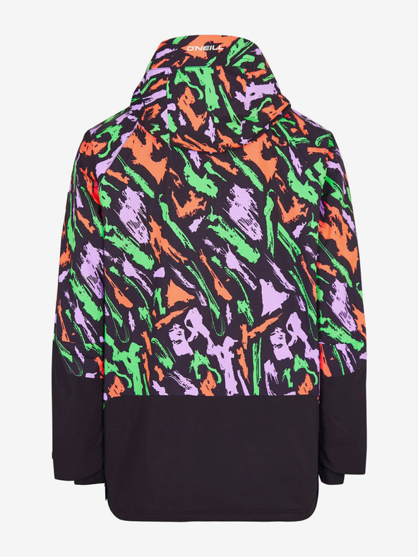 O'Neill Fekete férfi mintás sí-/snowboard dzseki O'Neill O'Riginals