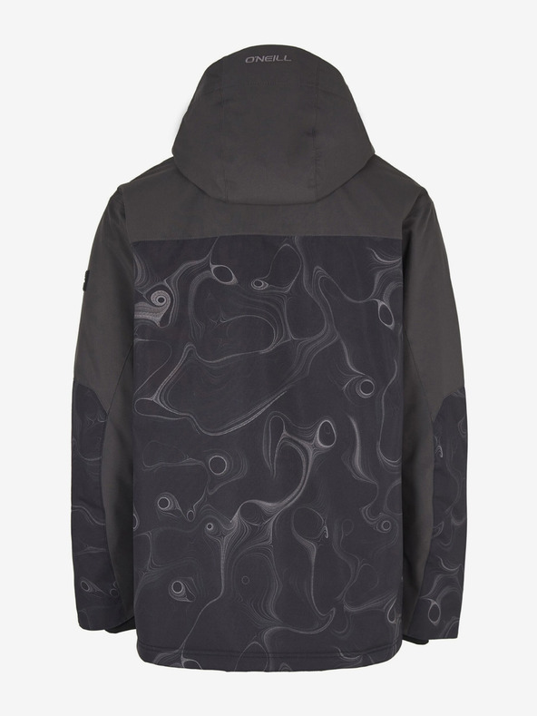 O'Neill O'Neill Texture férfi fekete sí/snowboard dzseki