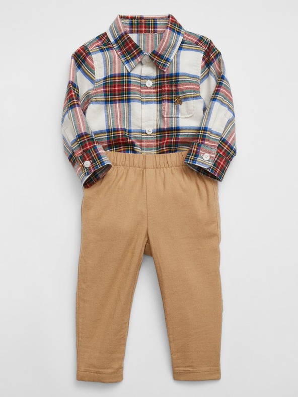 GAP Baby flanel szett GAP