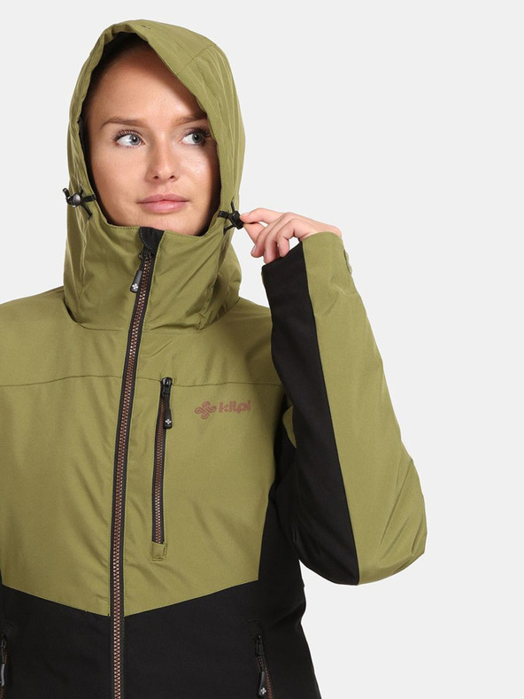 Kilpi Kilpi Flip khaki színű női téli dzseki Kilpi Flip