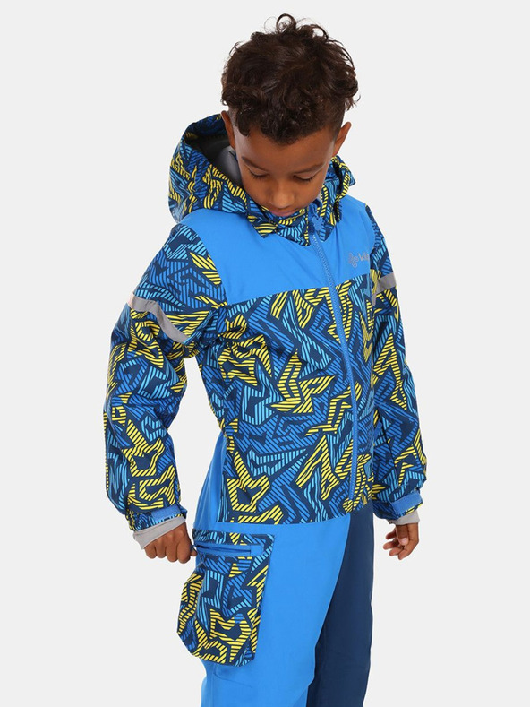 Kilpi Kék fiú téli mintás síöltöny Kilpi Pontino