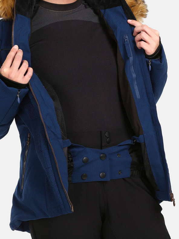 Kilpi Sötétkék női Kilpi Emilin-W fűtött sífutó kabát