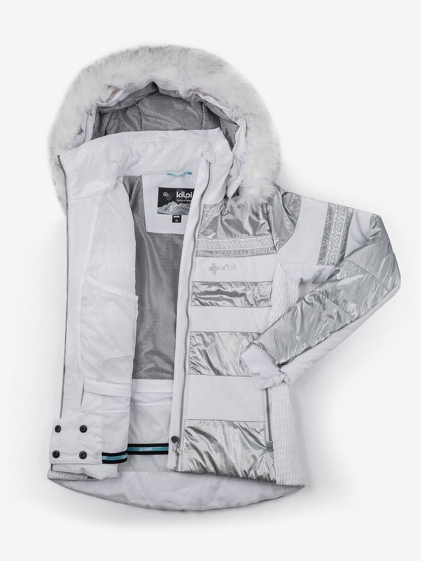 Kilpi Kilpi Dalila női sídzseki fehér, szürke és ezüst színben