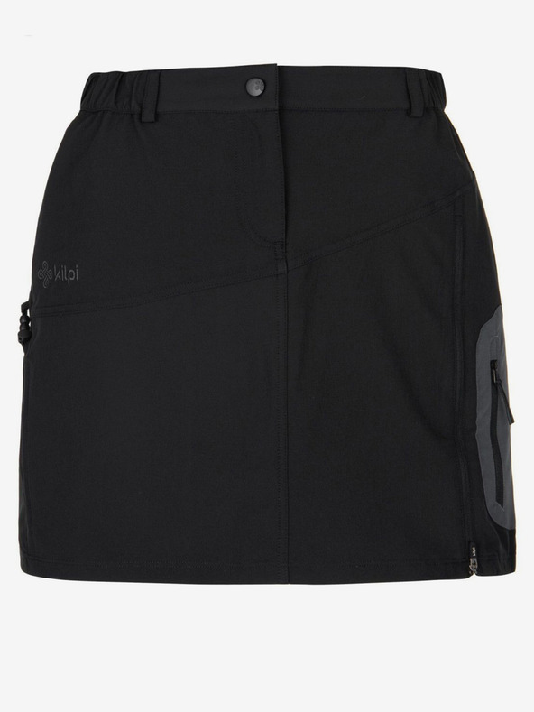 Kilpi Fekete női szabadtéri szoknya Kilpi Ana