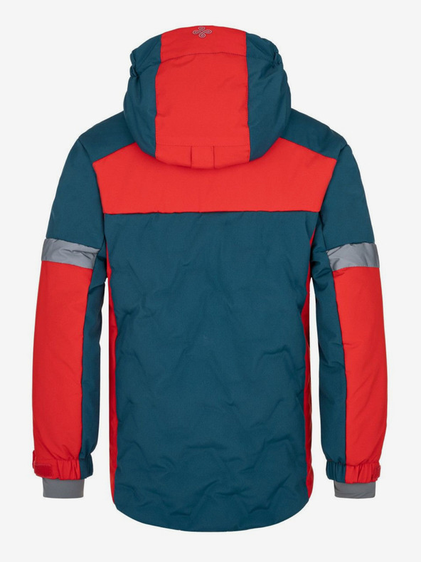 Kilpi Kilpi Teddy piros és benzin színű fiú télikabát